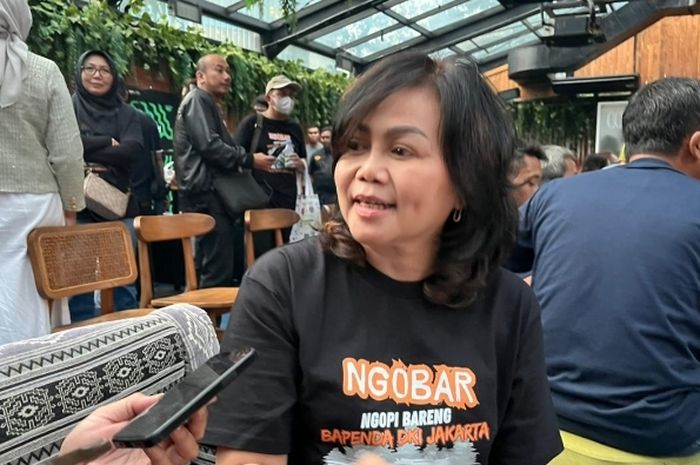 Lusiana Herawati selaku Kepala Badan Pendapatan Daerah DKI Jakarta