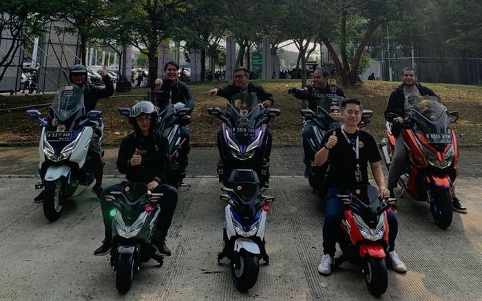 Komunitas Honda Forza menjajal si mungil Volta Honda Forza 