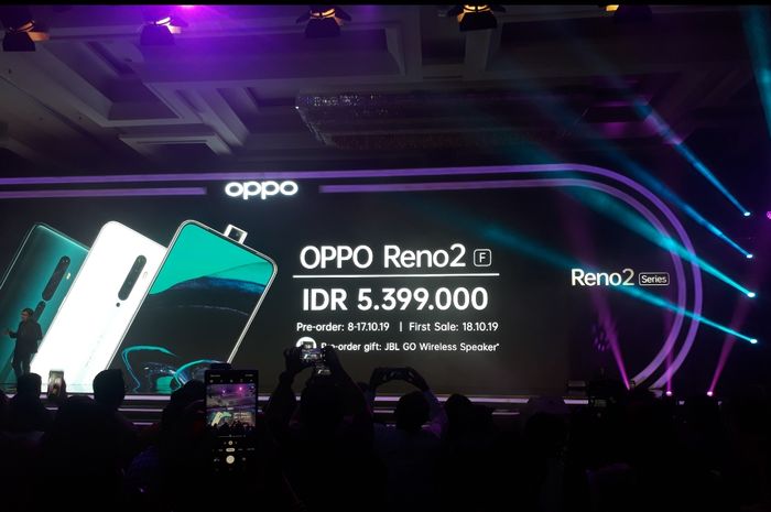 Peluncuran OPPO Reno2 F