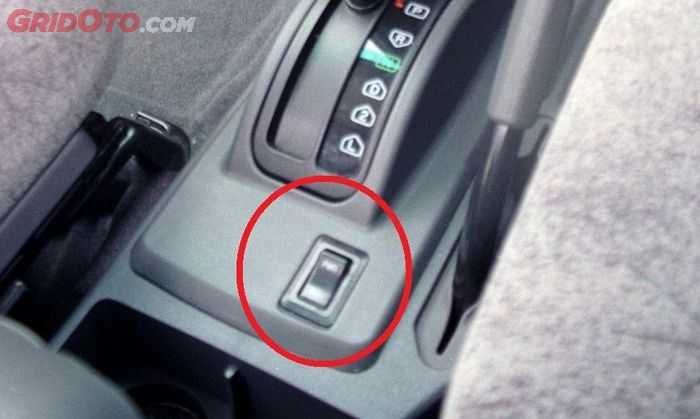 Power mode On jika tombol tombol over drive off