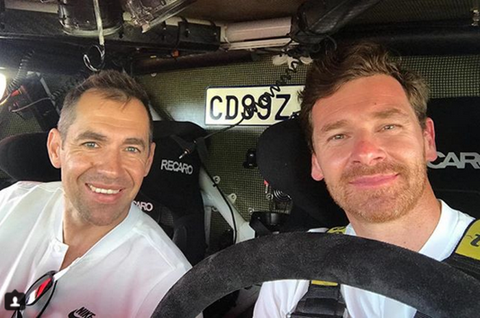 Andre Villas-Boas telah menjalani latihan menjelang penampilan pertamanya di Reli Dakar