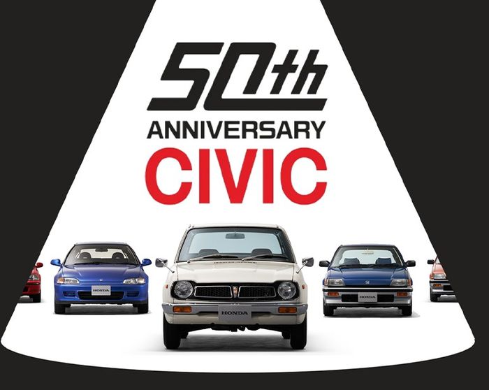 Honda Civic telah berumur 50 tahun dan masuk generasi ke-11