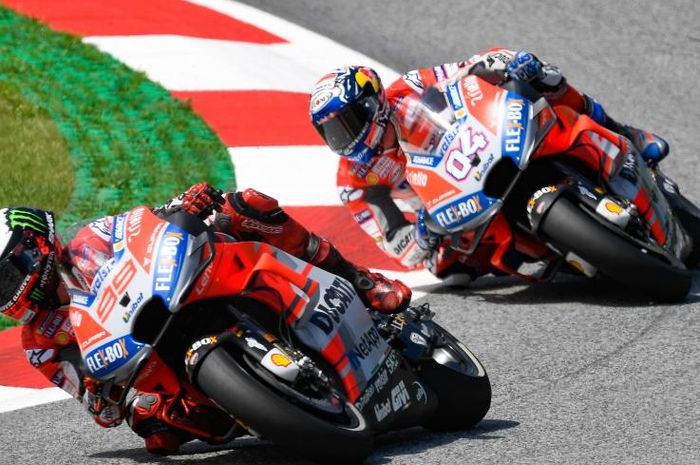 Andrea Dovizioso dan Jorge Lorenzo