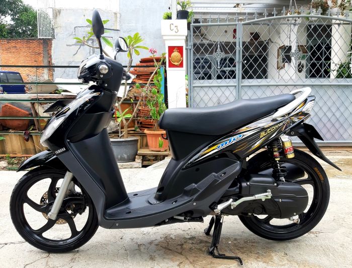Yamaha Mio Smile restomod dari Zack Motor