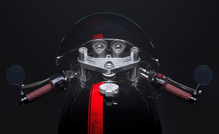 Honda CB750K &ldquo;La Poderosa&rdquo; custom cafe racer besutan Nick Acosta