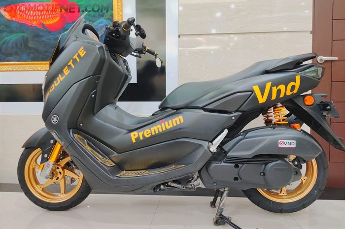 All New Yamaha NMAX makin ganteng pakai pelek VND Six Star 