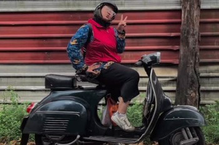 Kisah Guru dengan Vespa matic, berawal dari kenangan dengan bapak 