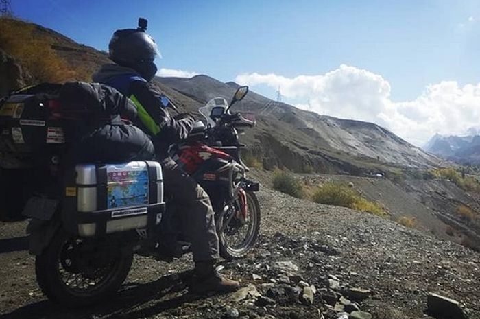 Viar Vortex 250 menuju puncak Himalaya