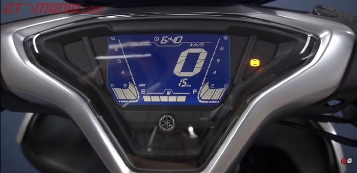 Tachometer Yamaha All New Aerox Connected kini ada dua