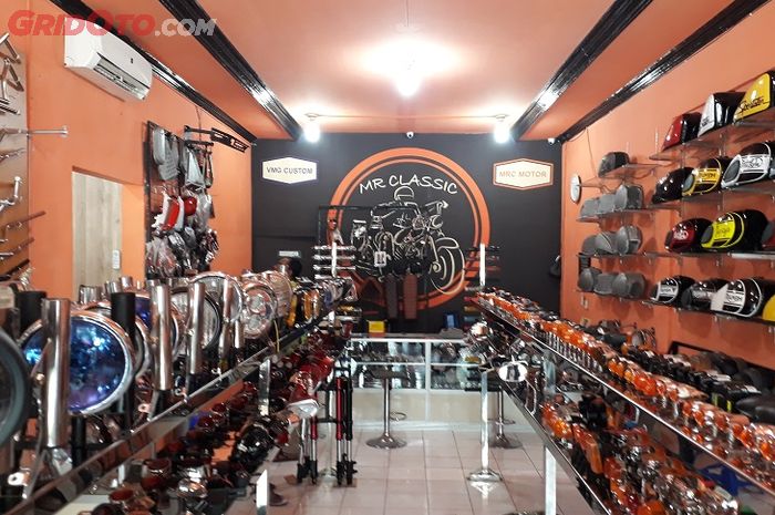 Bengkel modifikasi sekaligus jual part motor, MR Classic