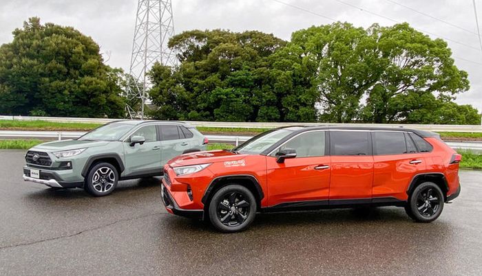 Dimensi Toyota RAV4 bertambah 32 inci dengan panjang total hingga 7 meter