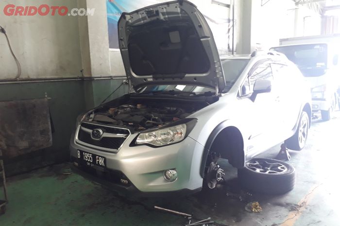 Subaru XV servis di BSS Motor di Bekasi