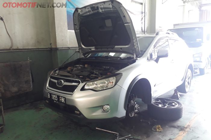 Subaru XV servis di BSS Motor di Bekasi