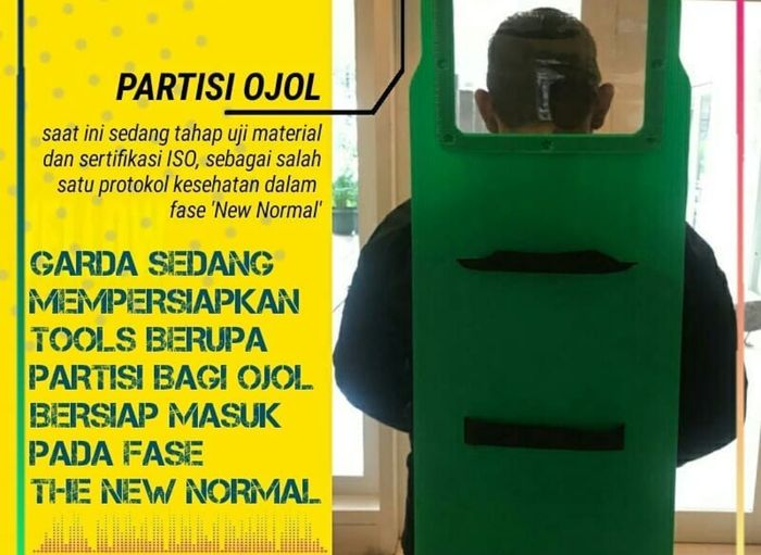 Partisi ojol buatan GARDA Indonesia