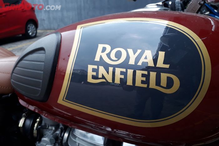 Logo motor Royal Enfield