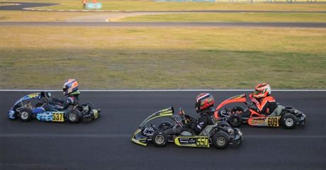 Kalahkan Pembalap Tuan Rumah, Qarrar Firhand Ali Naik Podium Lagi di Balap Gokart Italia