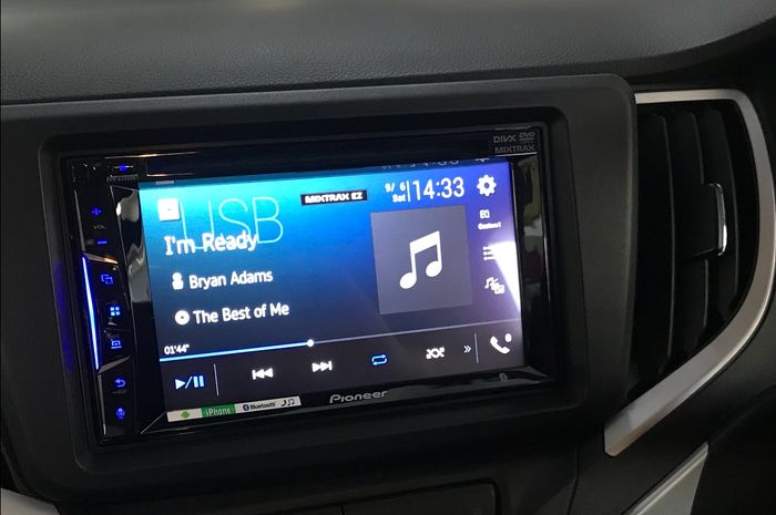 Headunit Pioneer AVH Z2050BT plug and play pada All New Suzuki Baleno