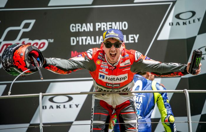 Ketika jadi seorang pembalap Ducati, menurut Jorge Lorenzo tidak ada tempat kemenangan yang seindah di MotoGP Italia