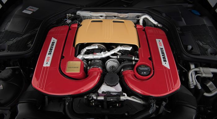 Jantung pacu Mercedes-Benz C-Class kena sutik vitamin Brabus