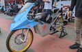 Enggak Mau Ketinggalan, Motor Listrik Dyvolt Petrikbike Ikut Ramaikan Ajang Street Race Polda Metro Jaya 2023