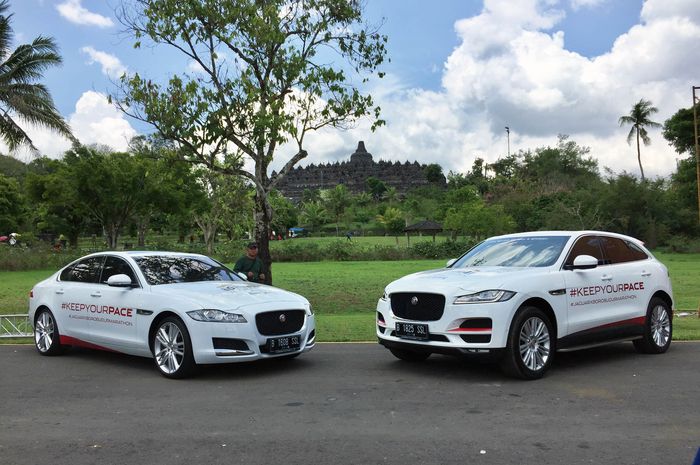 Jaguar Indonesia turut mendukung maraton di Borobudur