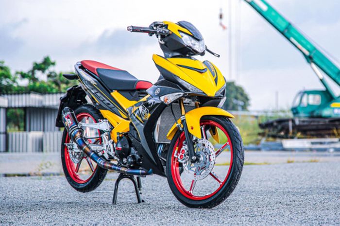 Modifikasi sangar Yamaha MX King 150 