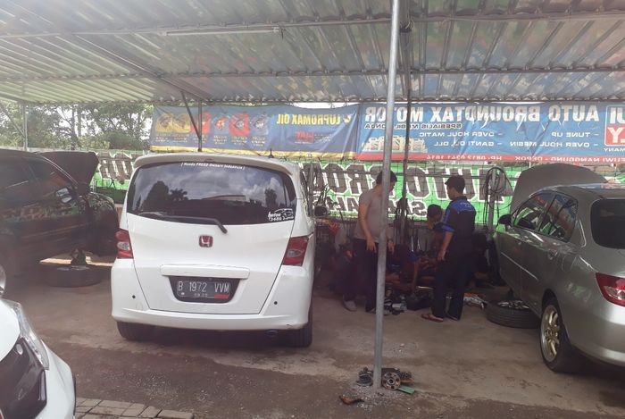 Bengkel Auto Bround Tax Motor (ABM) spesialis Honda di Depok, Jawa Barat