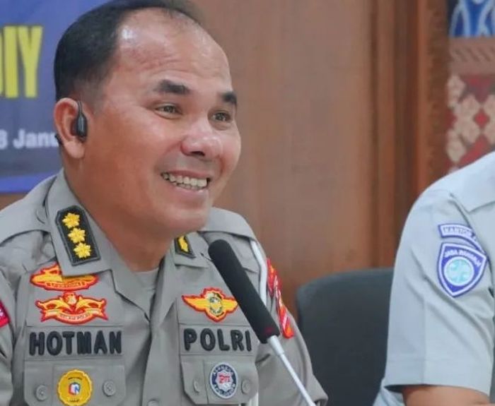 Kasubdit Laka Korlantas Polri, Kombes Pol Hotman Sirait.
