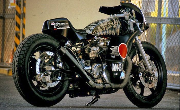 Yamaha XS650 &ldquo;Skull Tiger&rdquo; garapan An-Bu Custom Motors
