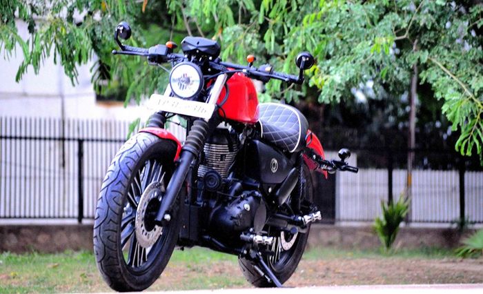 Royal Enfield Thunderbird 350 rasa Harley-Davidson besutan Puranam Design