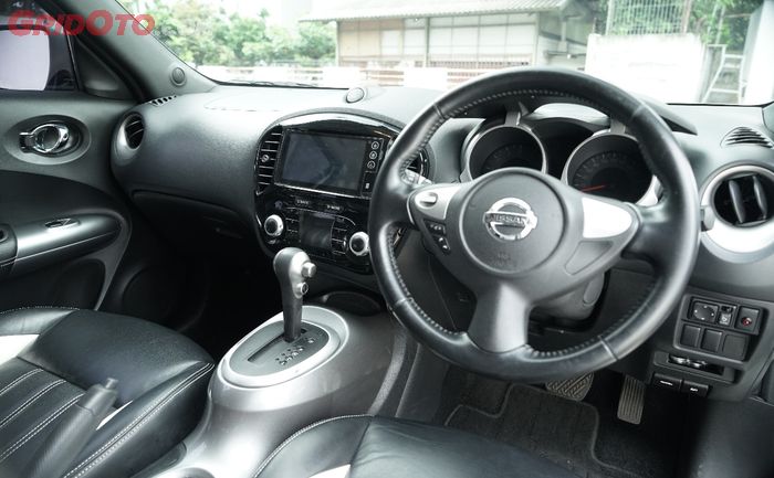 Interior Nissan Juke yang dilengkapi mode berkendara mengasyikkan