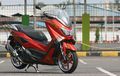 Modifikasi Yamaha NMAX Fokus di Kaki-kaki, Pelek Lebar Ban Tipis Diperkuat Dengan Aksesori