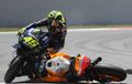 Valentino Rossi Tunjukan Kelasnya, Kesenggol di MotoGP Catalunya, Respon Pakai Kepala Dingin