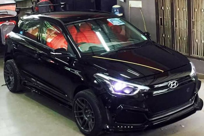 Hyundai i20 berwajah sporty ubahan Retro Car Restoration