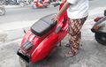 Unik, Alasan Vespa 2-Tak Miring ke Kanan Sebelum Distarter, Ini Jawabnnya
