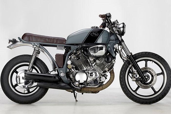 Yamaha XV1100 Virago custom scrambler dari Moto Adonis