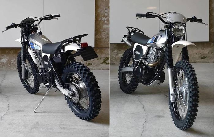 Yamaha XT500 restomod garapan Motorieep