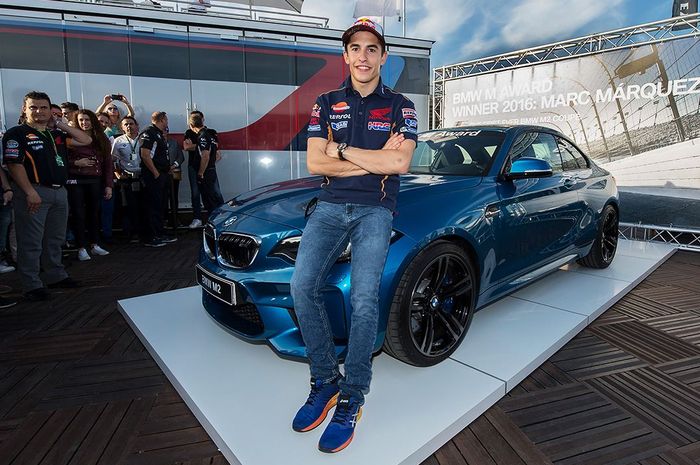 Tahun lalu Marc Marquez bawa pulang BMW M2 Coupe