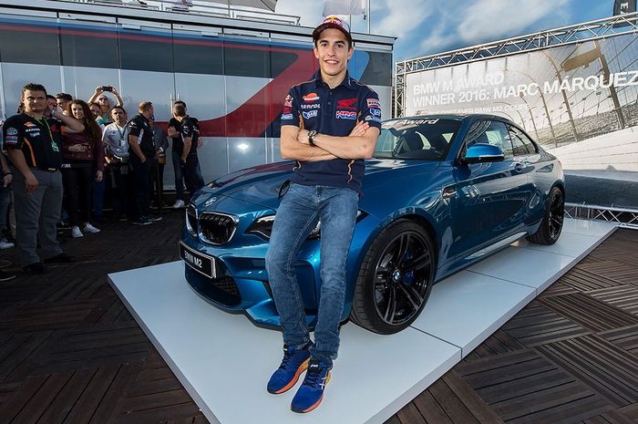 Tahun lalu Marc Marquez bawa pulang BMW M2 Coupe