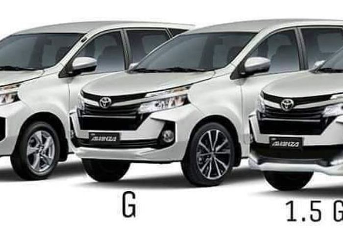 Varian Toyota Avanza Baru Tidak Berubah Tetap E G dan 