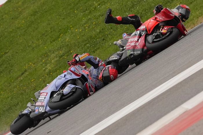 Ranking crash sementara MotoGP 2024, Marc Marquez masih terbanyak