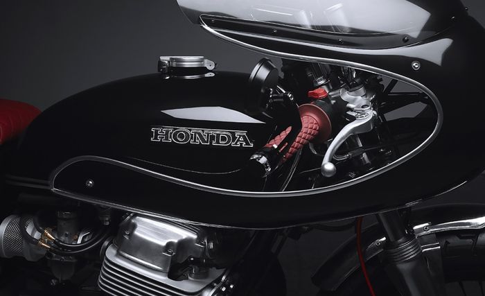 Honda CB750K &ldquo;La Poderosa&rdquo; custom cafe racer besutan Nick Acosta
