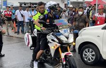 Waduh, Franco Morbidelli Nekat Bajak Motor Polisi di Mandalika, Direspon Kocak Sama Warganet