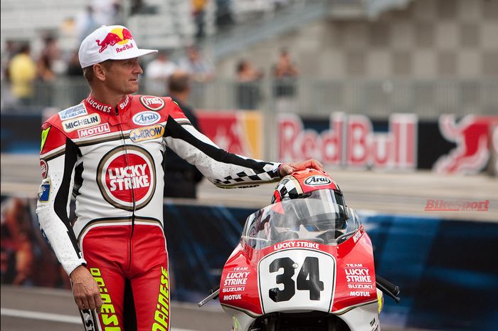 Kevin Schwantz, salah satu pembalap ternama yang juara dunia bersama Suzuki