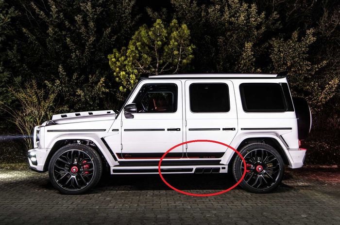 Mercedes-AMG G63 pakai enam knalpot garapan Lumma Design