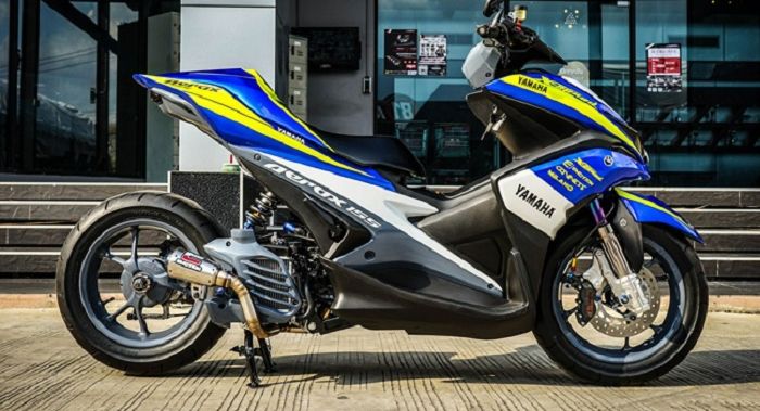 Yamaha Aerox Racing Look garapan X-Speed