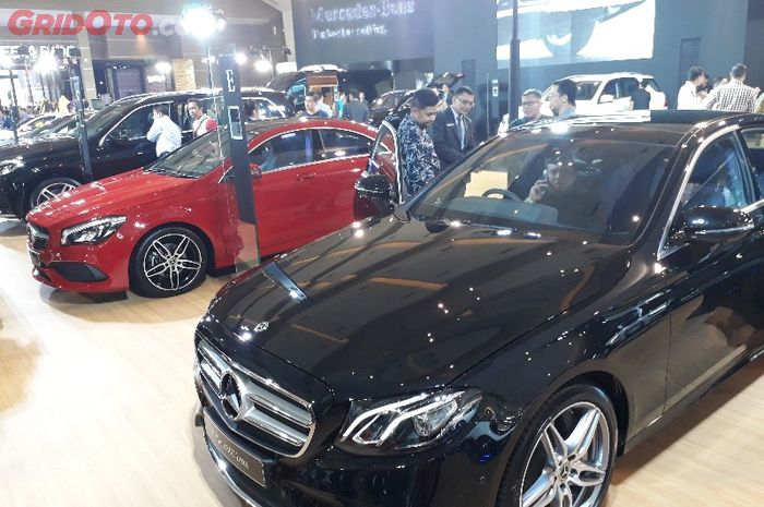 Mercedes-Benz ikut meramaikan pameran otomotif di Kemayoran
