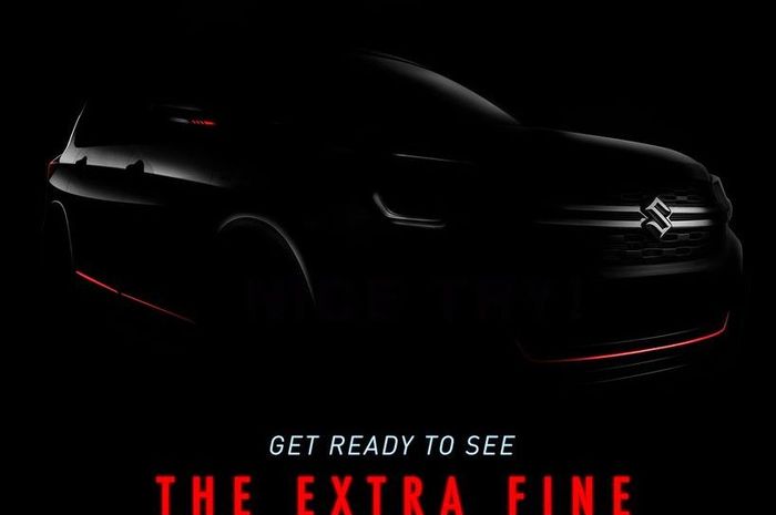 Calon mobil terbaru Suzuki dengan tagline 'The Extra Fine' yang akan meluncur di IIMS 2022.