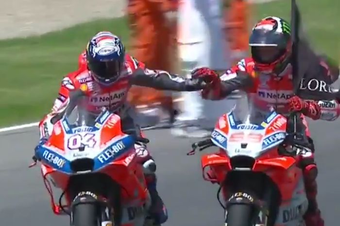 Duo Ducati menang di kandang sendiri MotoGP Italia