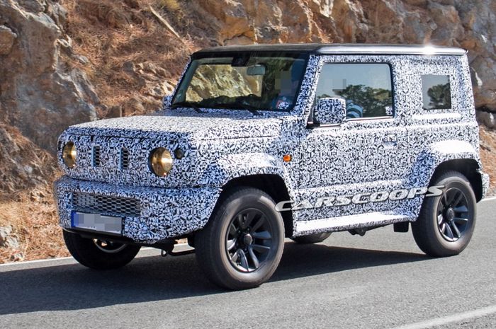 Sosok SUV yang diduga sebagai jimny generasi baru